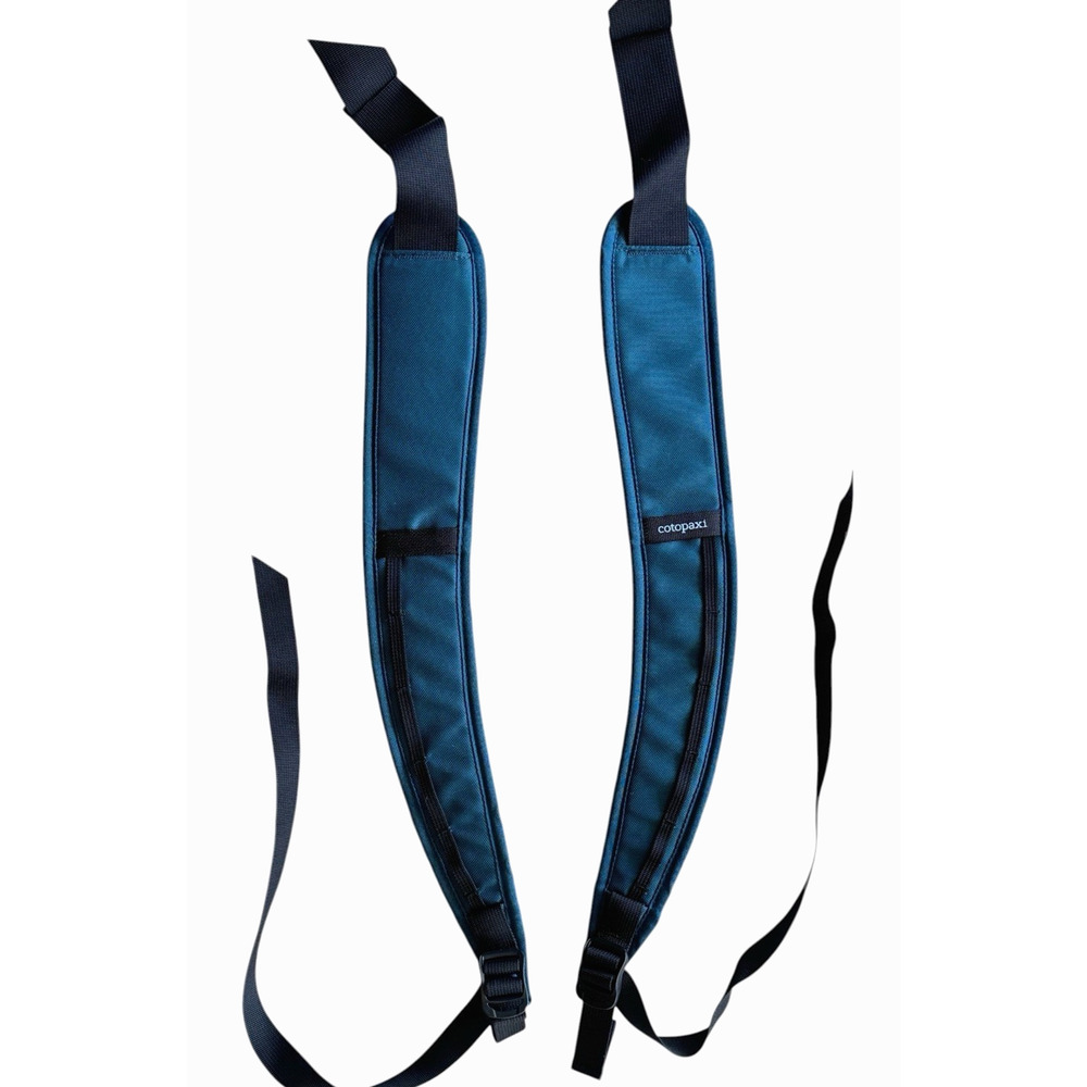 Cotopaxi Backpack Replacement Straps ONLY Pair 2 Indigo Blue Shoulder Pads New